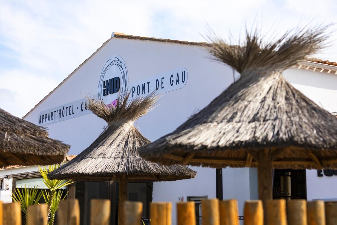 圣马迪拉莫Logis Le Nid Du Pont De Gau公寓式酒店 外观 照片